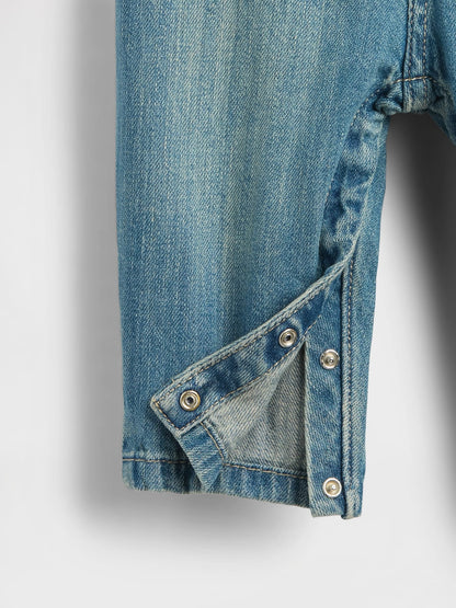 Mavi Baby Denim Tulumu