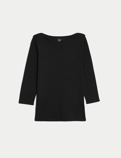 Saf Pamuk Slim Fit Üst