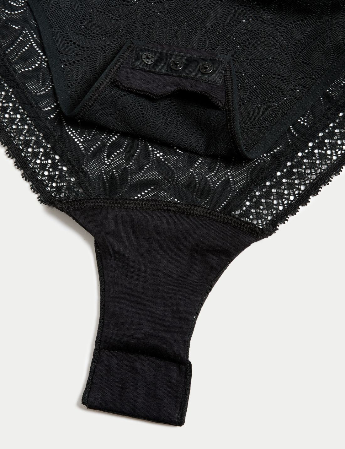 Flexifit™ Düşük Sıkılıkta Dantel Detaylı Body