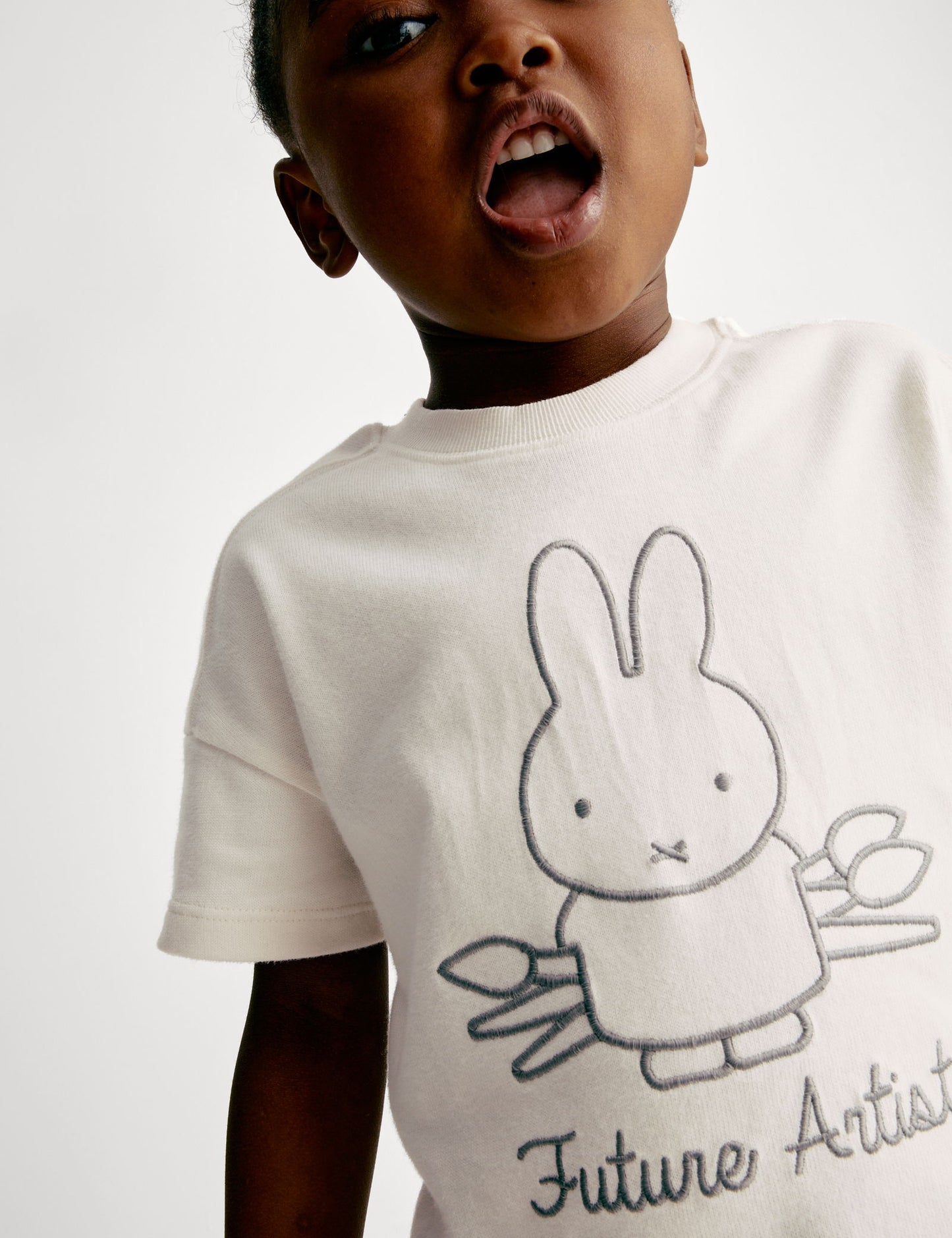 Saf Pamuklu Miffy:trade_mark: Tişörtü (1–8 Yaş)