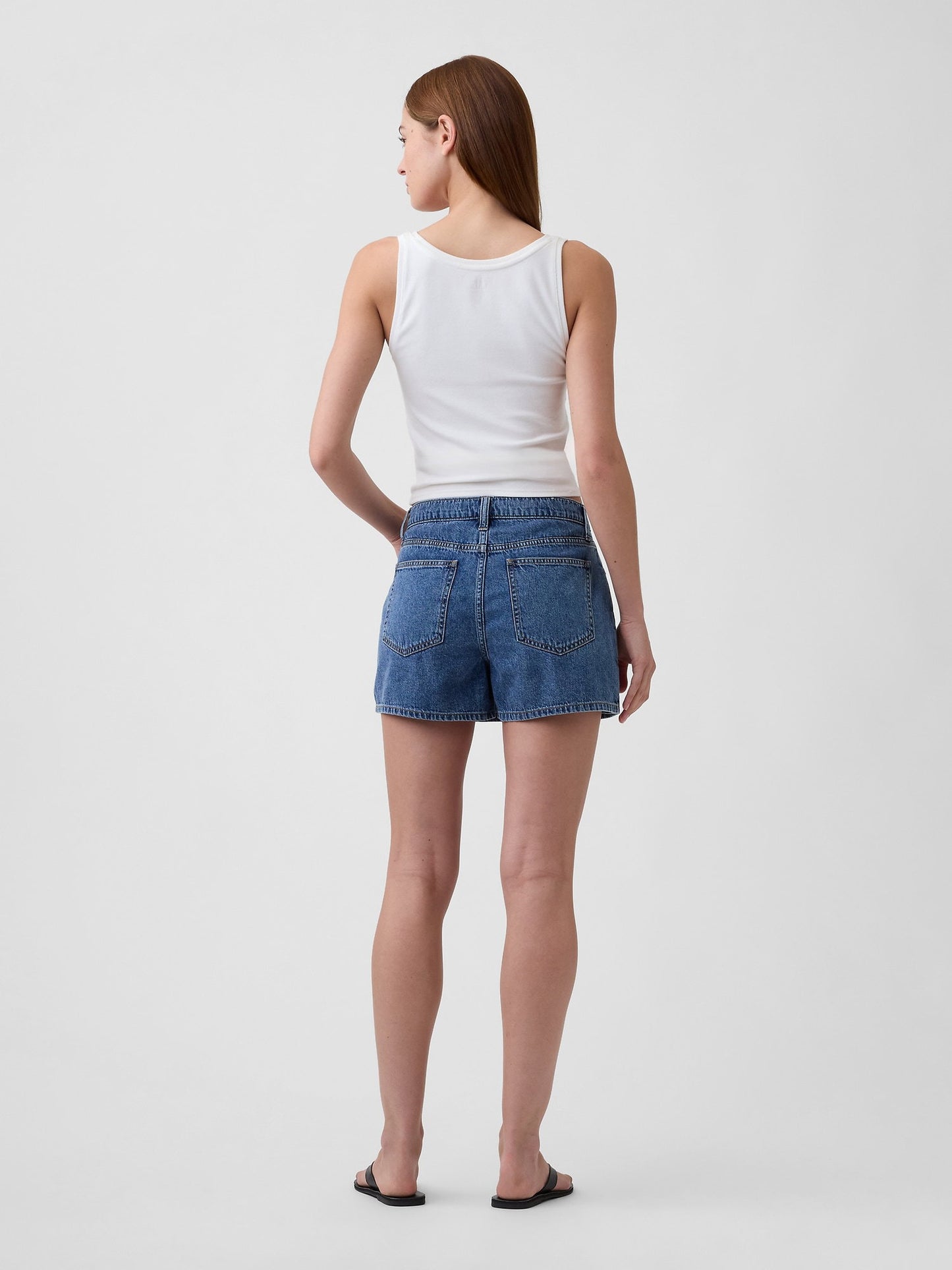 Mavi Denim Mini Şort