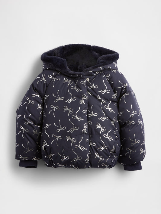 Lacivert Cozy Puffer Şişme Mont