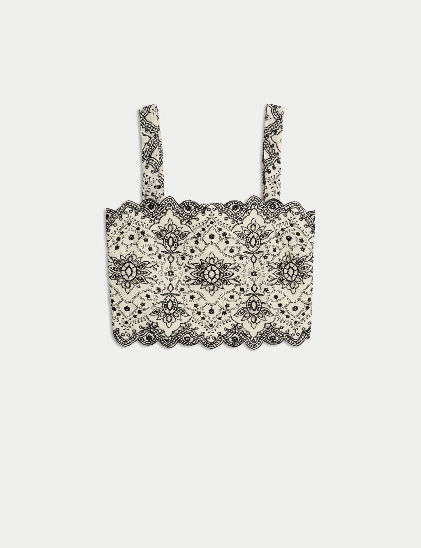 Pamuklu Slim Fit Crop Top