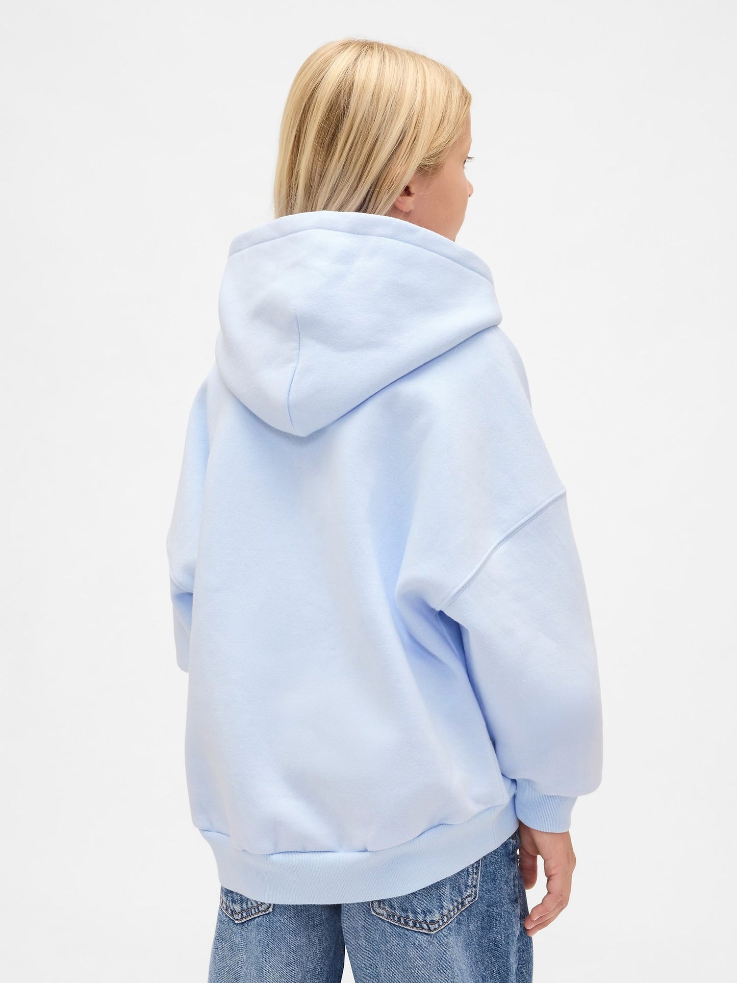 Açık Mavi Vintagesoft Arch Logo Sweatshirt