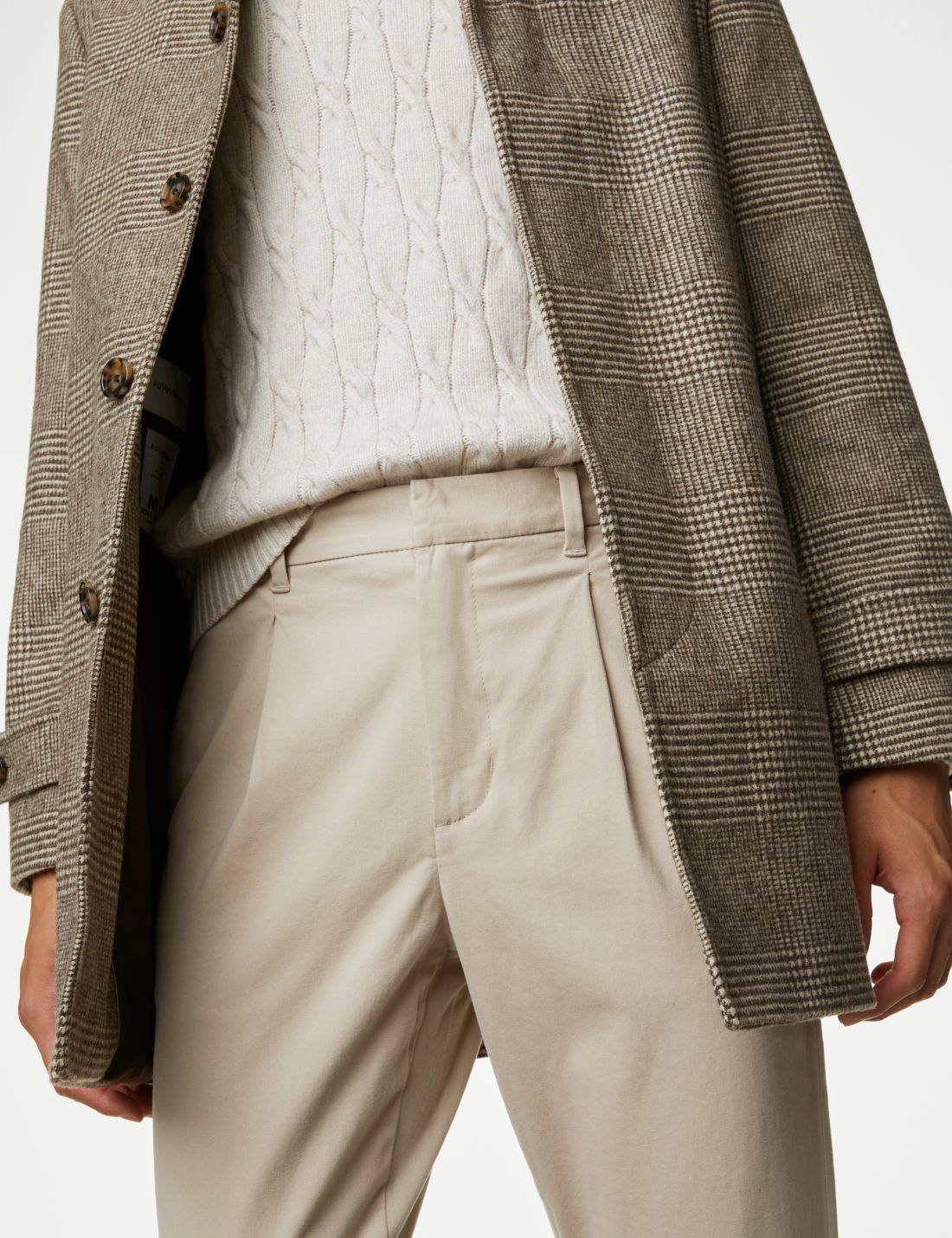 Tapered Fit Chino Pantolon