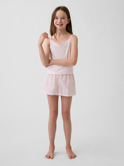 Açık Pembe %100 Recycled Pijama Takımı