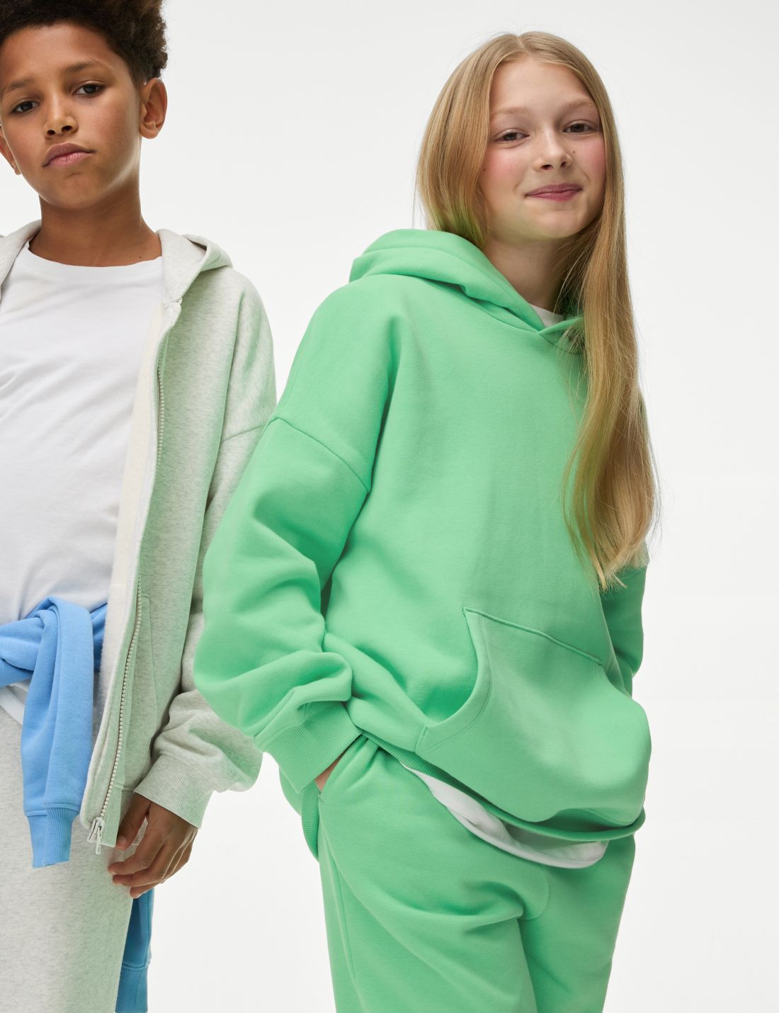 Kapüşonlu Oversize Sweatshirt (6-16 Yaş)
