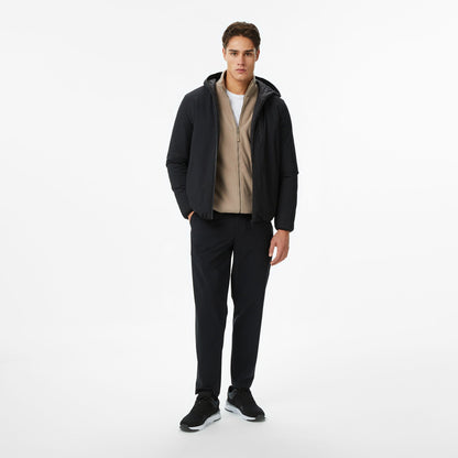 Nautica Erkek Siyah Regular Fit Çift Taraflı Mont