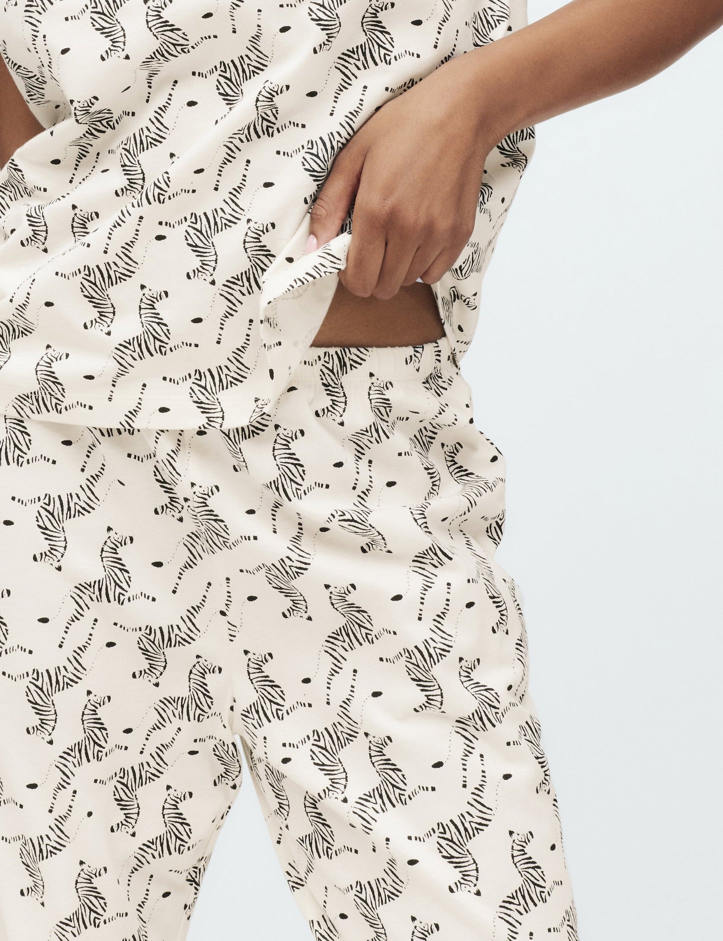 Pamuk Karışımlı Pijama Takımı