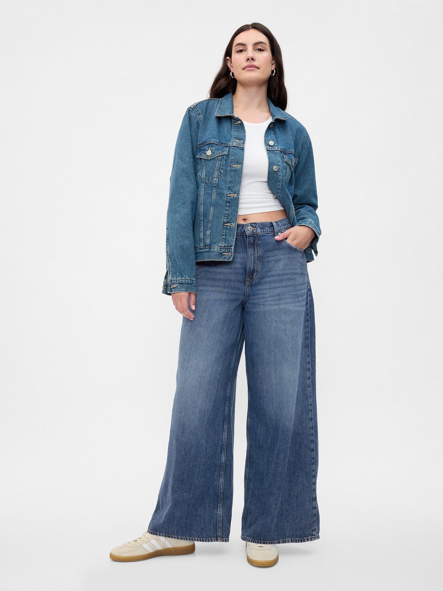 Mavi Mid Rise Supersoft Baggy Jean
