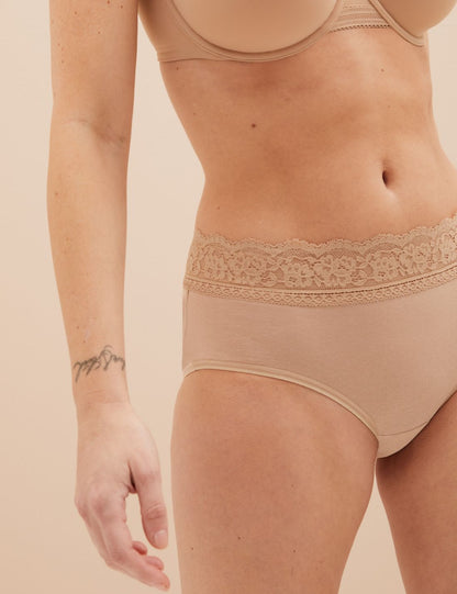 5'li Dantel Detaylı Short Külot Seti