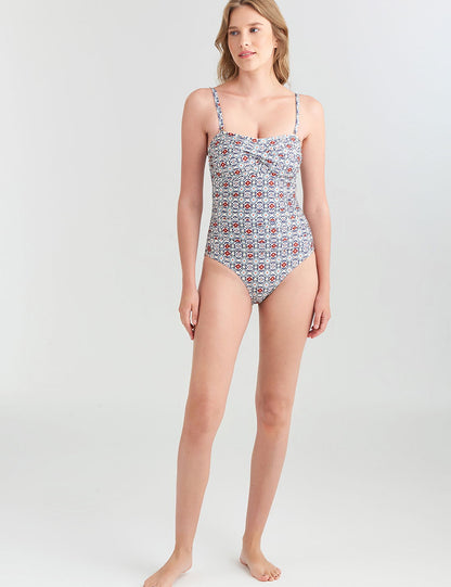 Regular Fit Magic Bandeau Mayo