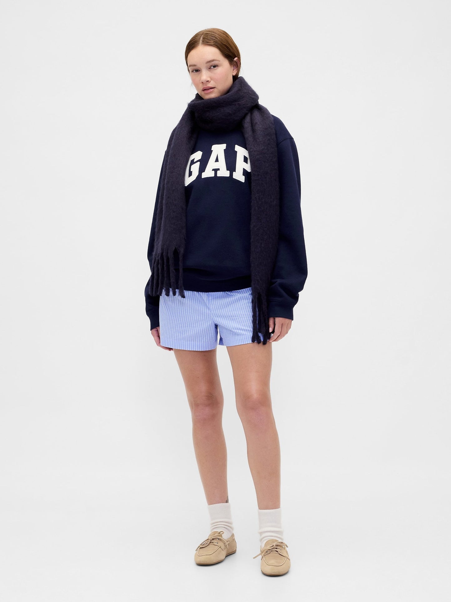 Lacivert Vintagesoft Gap Logo Sweatshirt