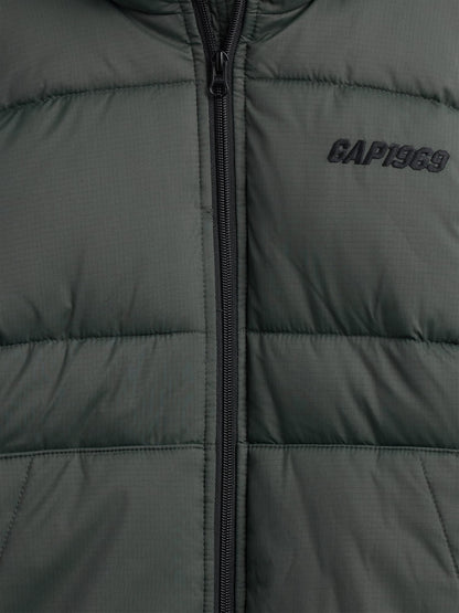 Pembe Midweight Hooded Puffer Şişme Mont