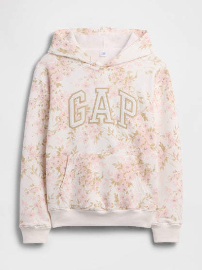 Beyaz Relaxed Gap Logo Sweatshirt