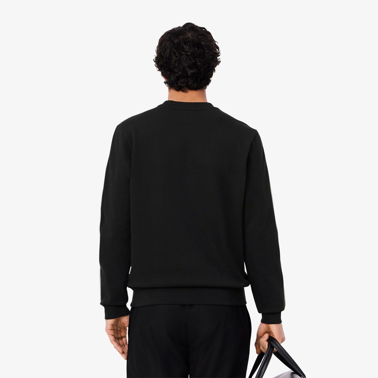 Lacoste Erkek Classic Fit Siyah Sweatshirt