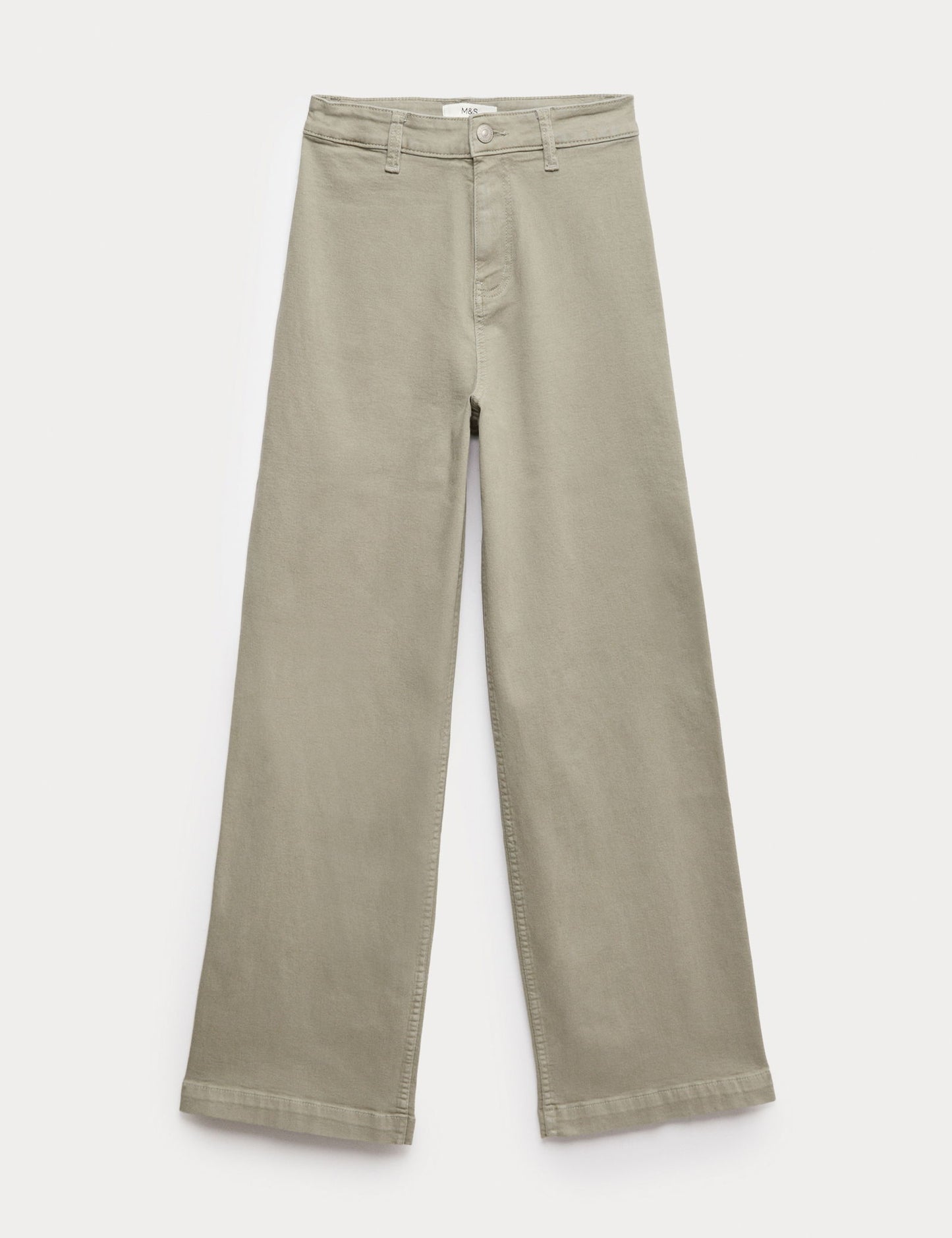 Yüksek Bel Wide Leg Grazer Jean
