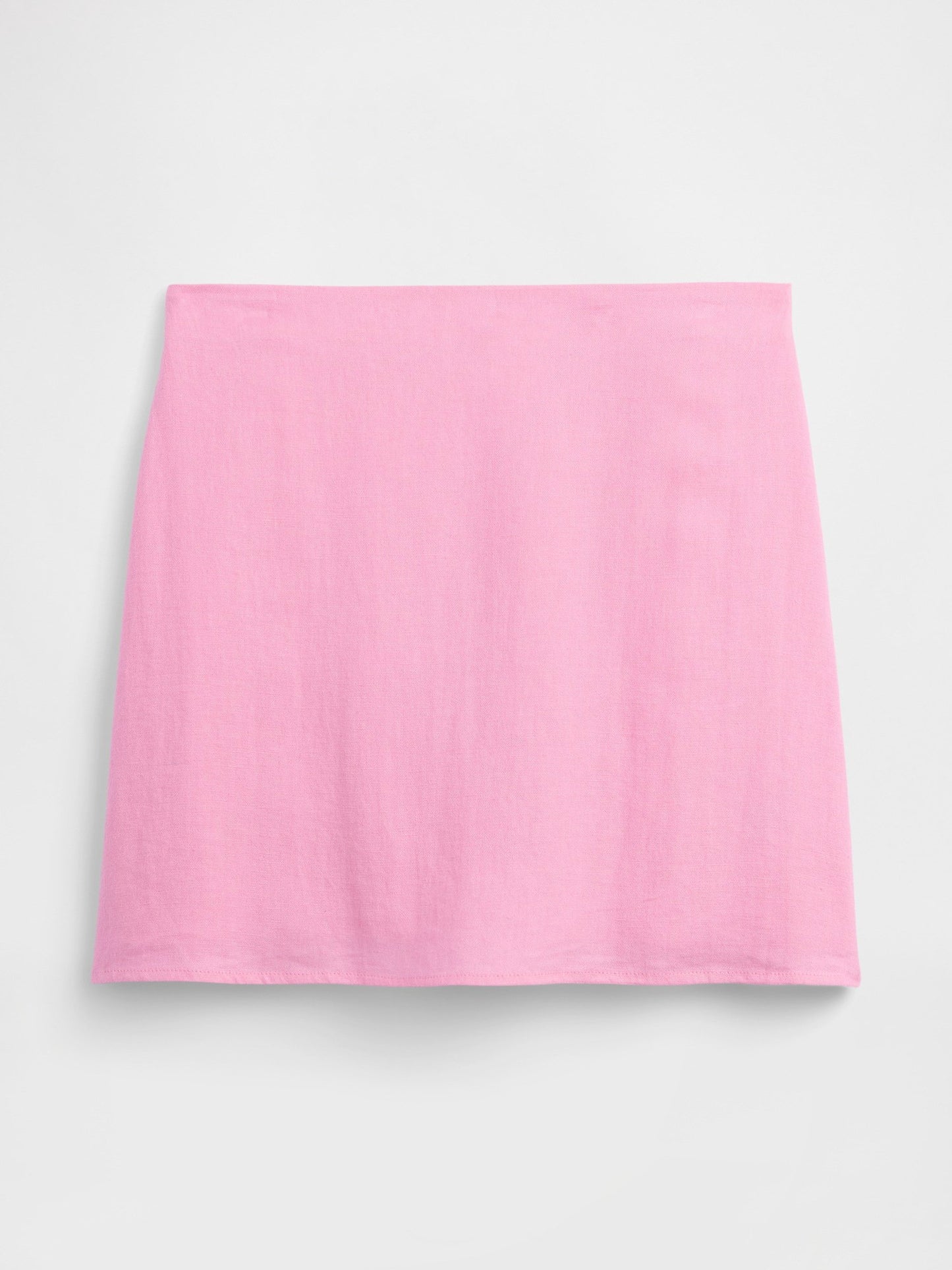 Pembe Linen-blend Pull-on Mini Etek