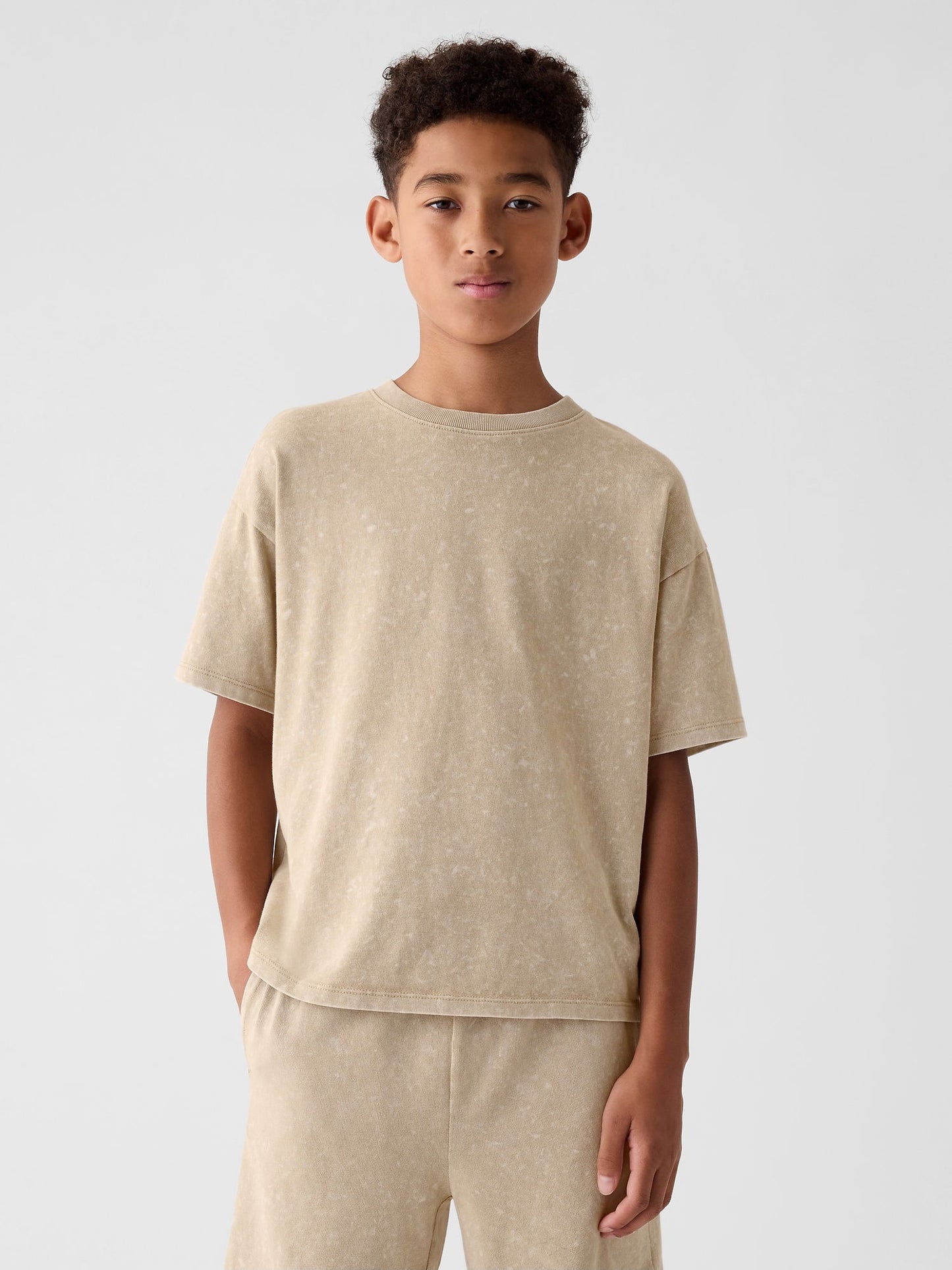 Bej Jersey T-shirt