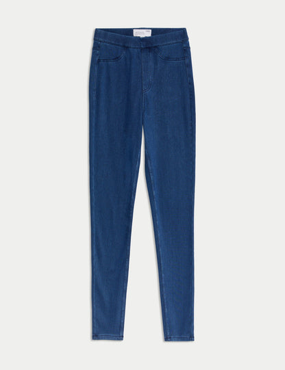 Skinny Fit Yüksek Bel Jeggings