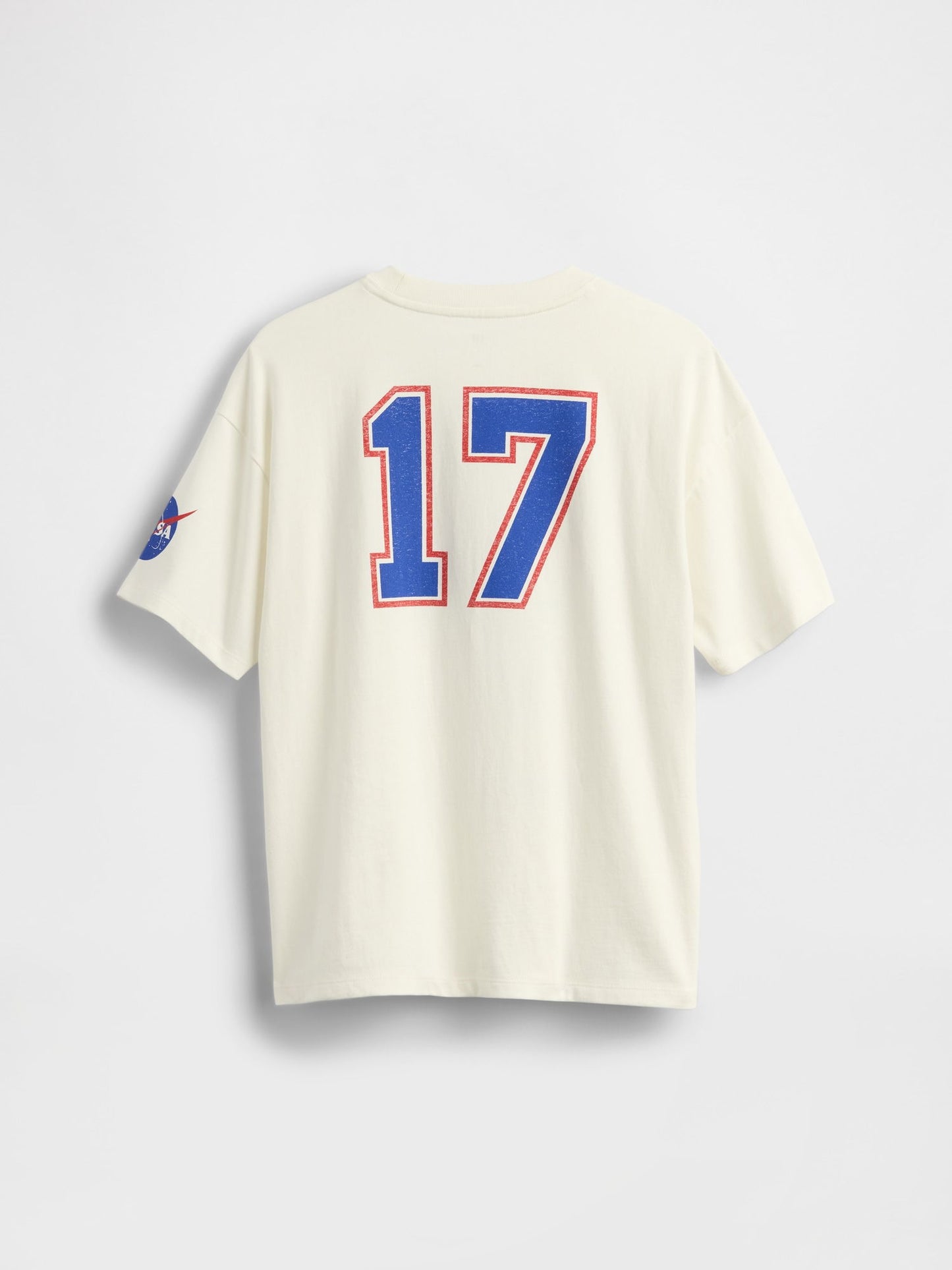 Beyaz Kids Nasa Grafik T-shirt