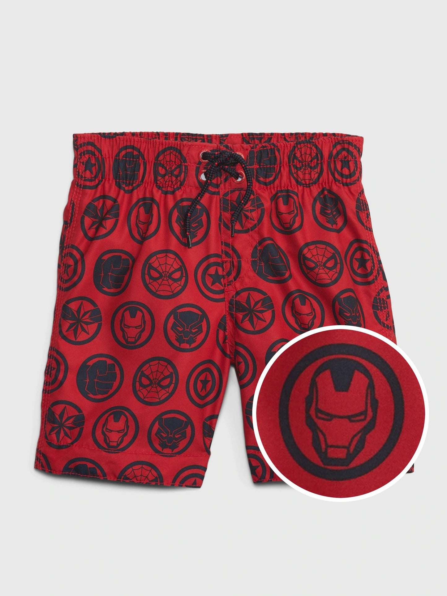 Kırmızı Marvel Grafik Baskılı Mayo
