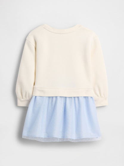 Krem Vintagesoft Sweatshirt Elbise