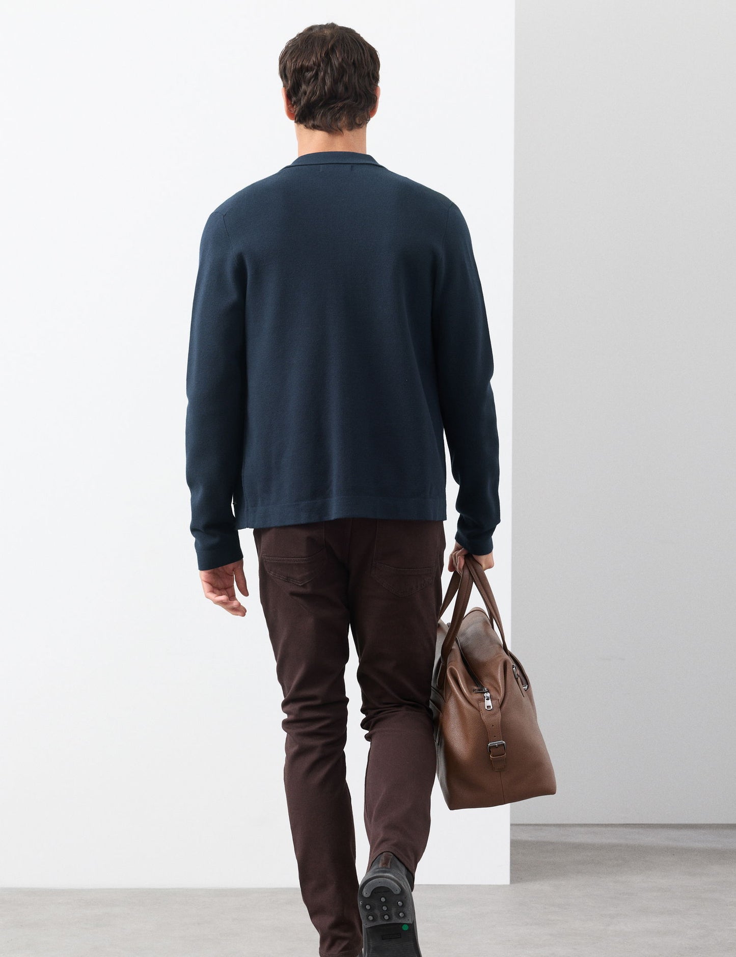 Relaxed Fit Fermuarlı Ceket