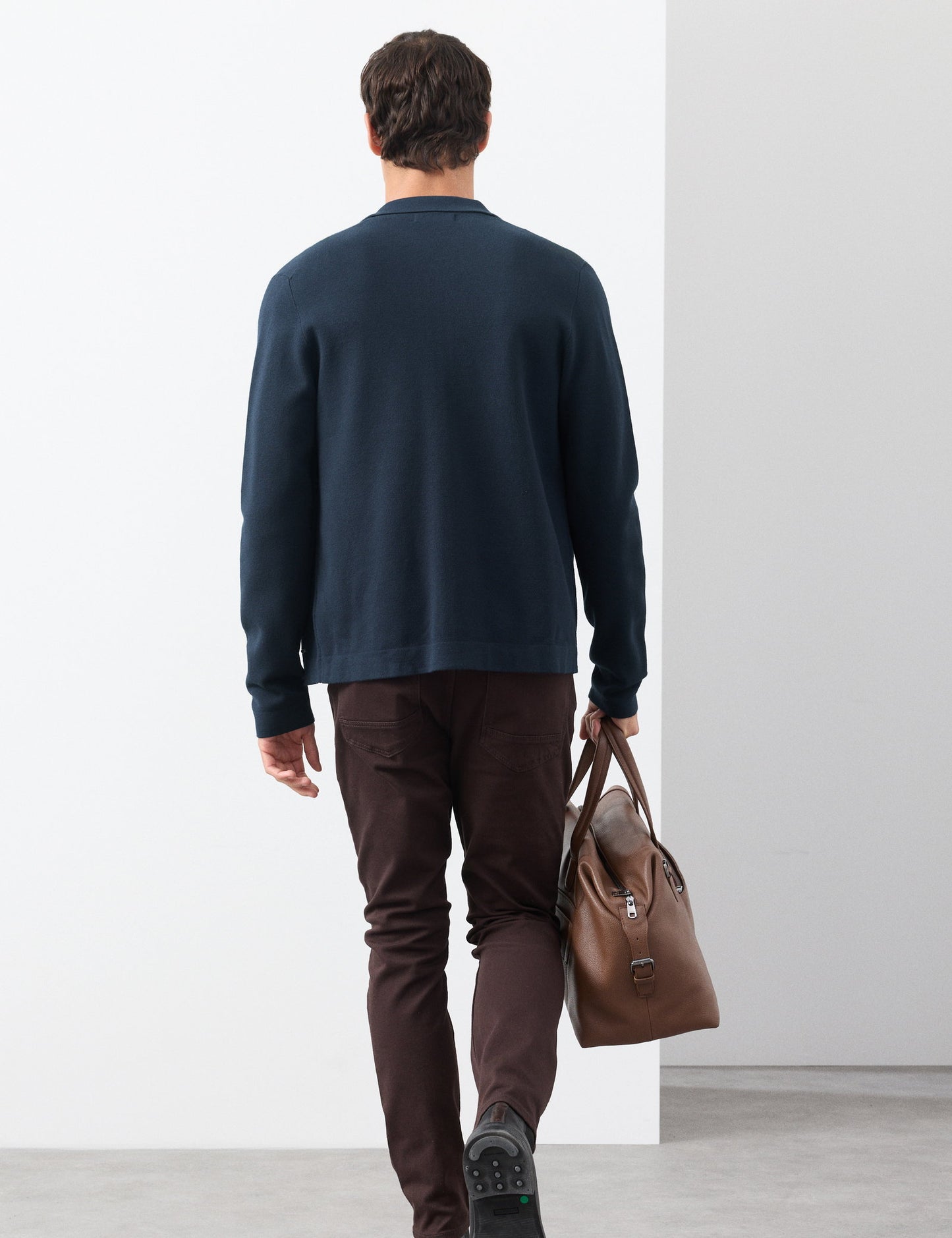 Relaxed Fit Fermuarlı Ceket