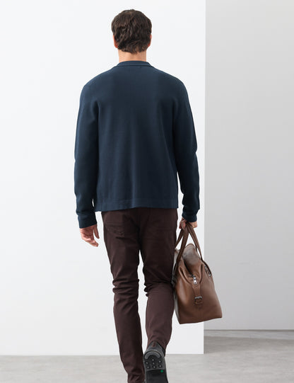 Relaxed Fit Fermuarlı Ceket