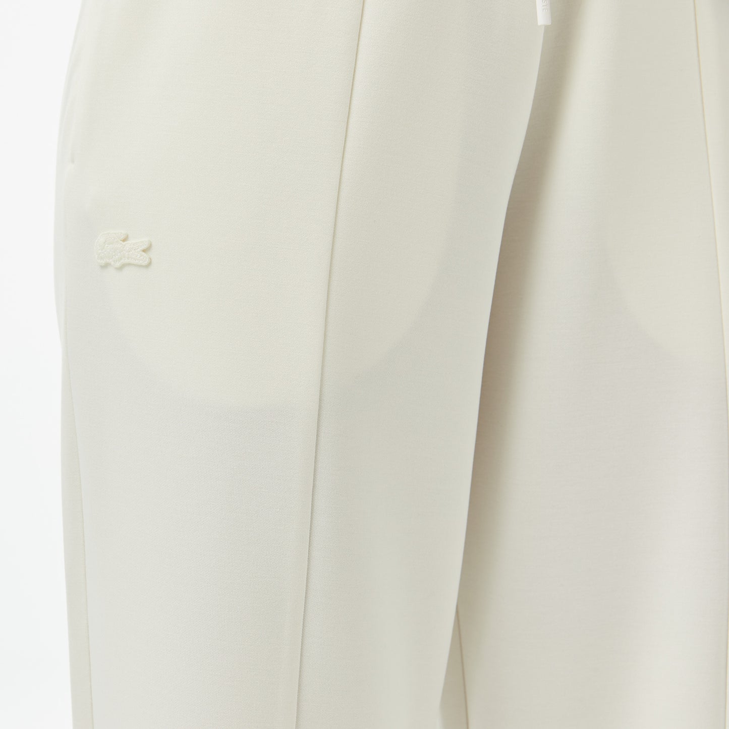 Lacoste Kadın Loose Fit Beyaz Eşofman Altı