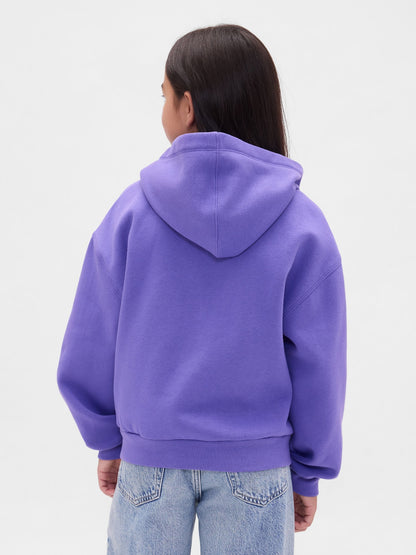 Mavi Vintagesoft Logo Fermuarlı Sweatshirt