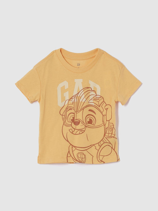 Sarı Paw Patrol Grafikli T-Shirt