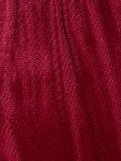 Bordo Kadife Tulum