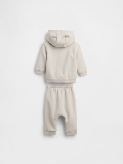 Bej Winnie The Pooh Vintagesoft Sweatshirt Set