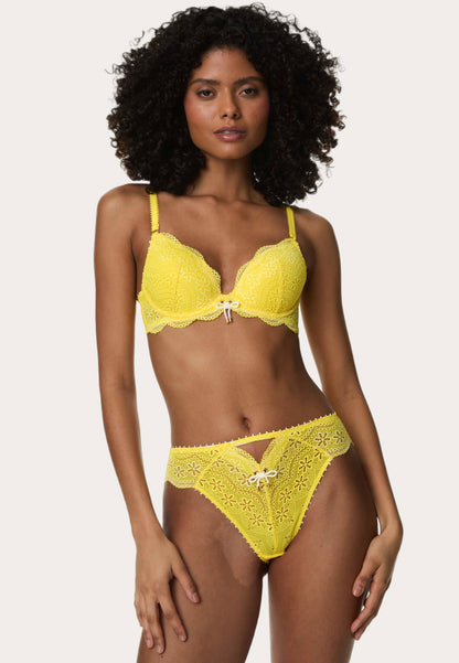 Lova Dantel Detaylı High Leg Külot