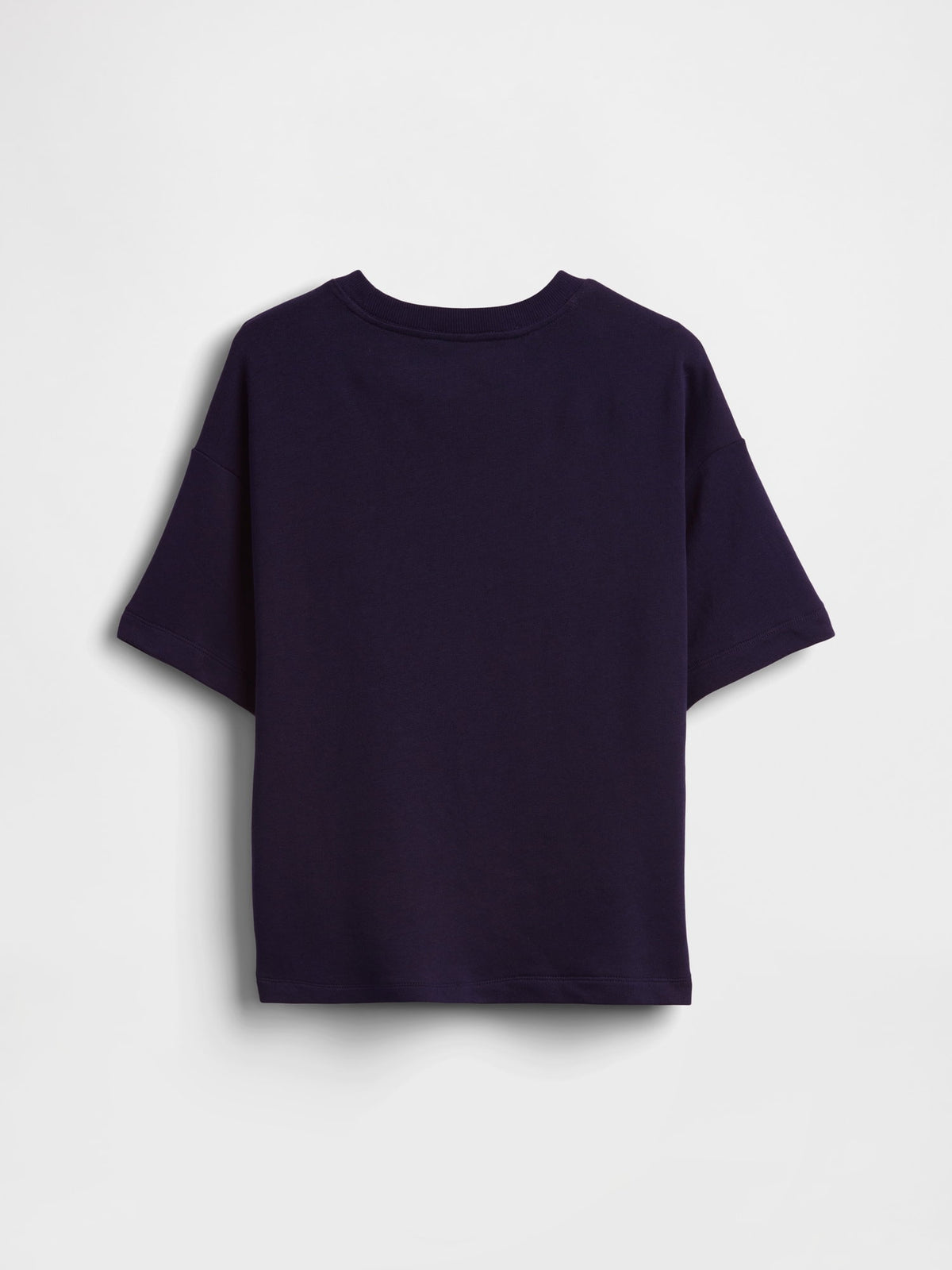 Gri Fransız Havlu Kumaş Relaxed Gap Logo T-shirt