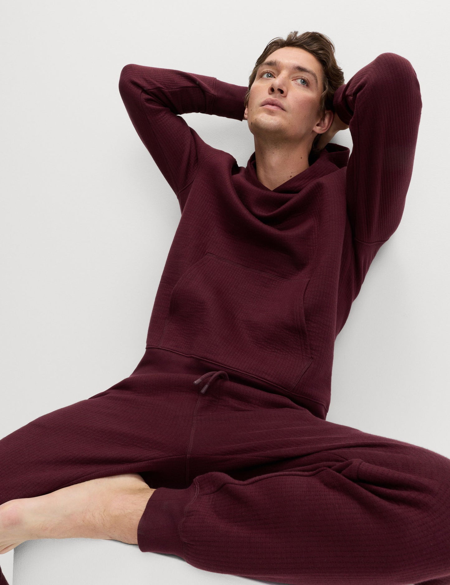 Pamuk Karışımlı Kapüşonlu Sweatshirt