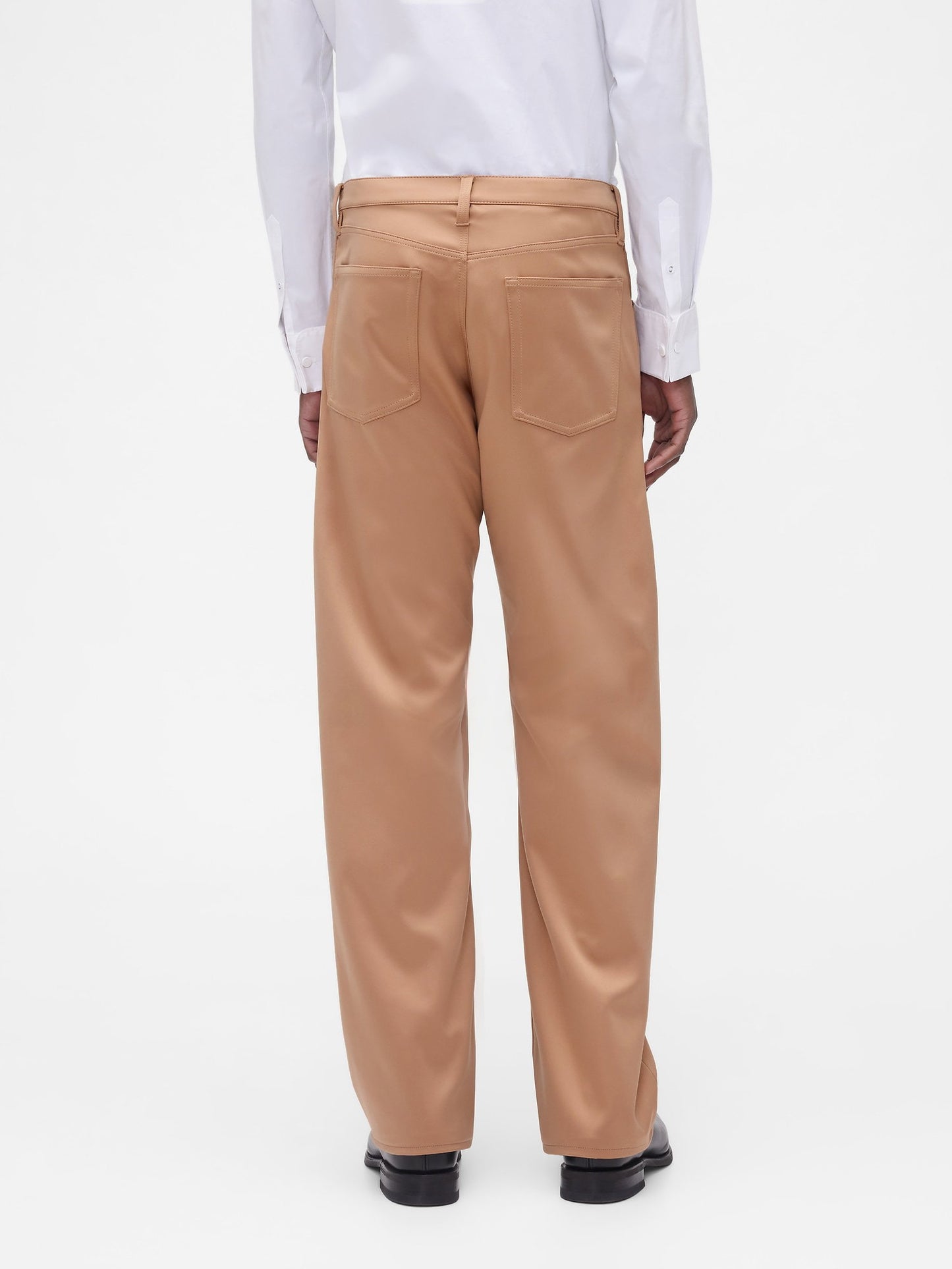 Kahverengi Gapstudio Saten ‘90s Loose Pantolon