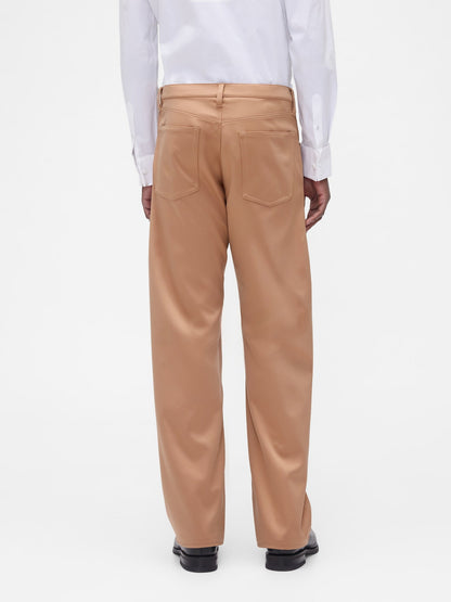 Kahverengi Gapstudio Saten ‘90s Loose Pantolon