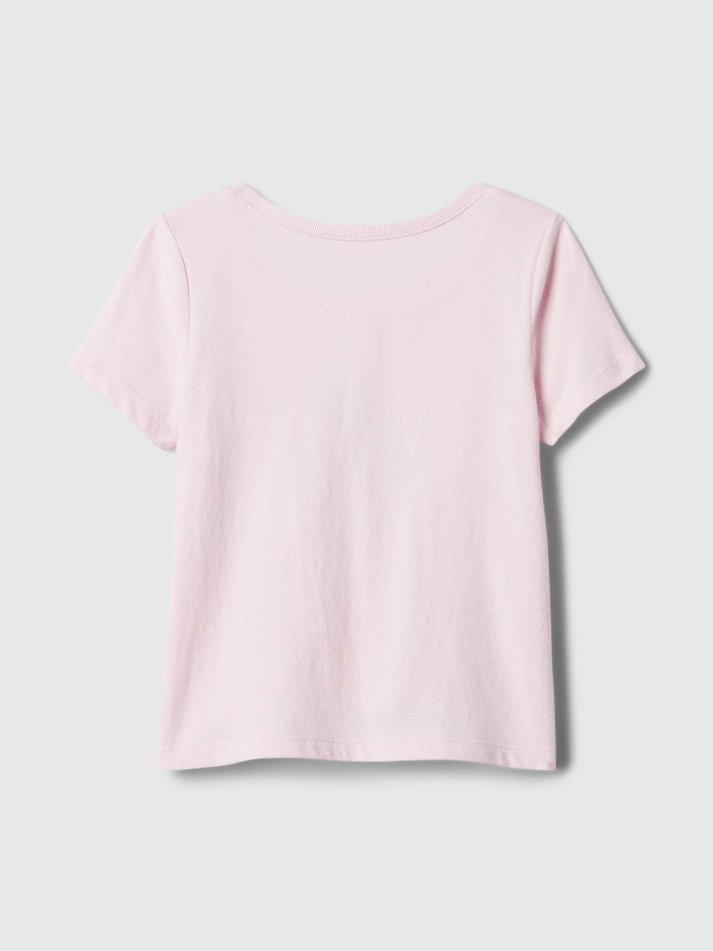 Pembe Grafikli T-shirt