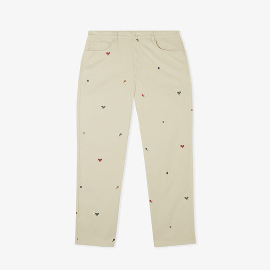 Lacoste Erkek Relaxed Fit Açık Kahverengi Pantolon