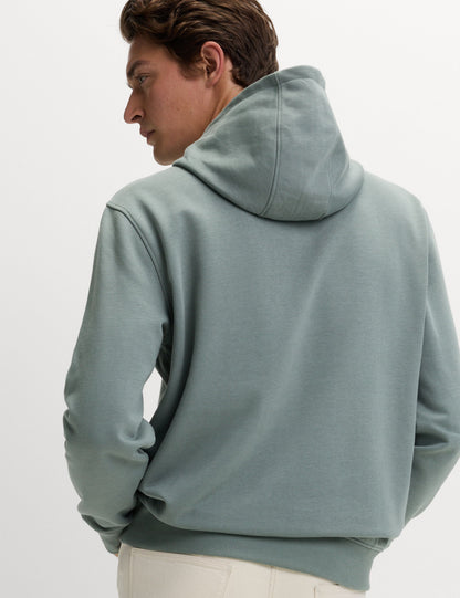 Pamuk Karışımlı Kapüşonlu Sweatshirt