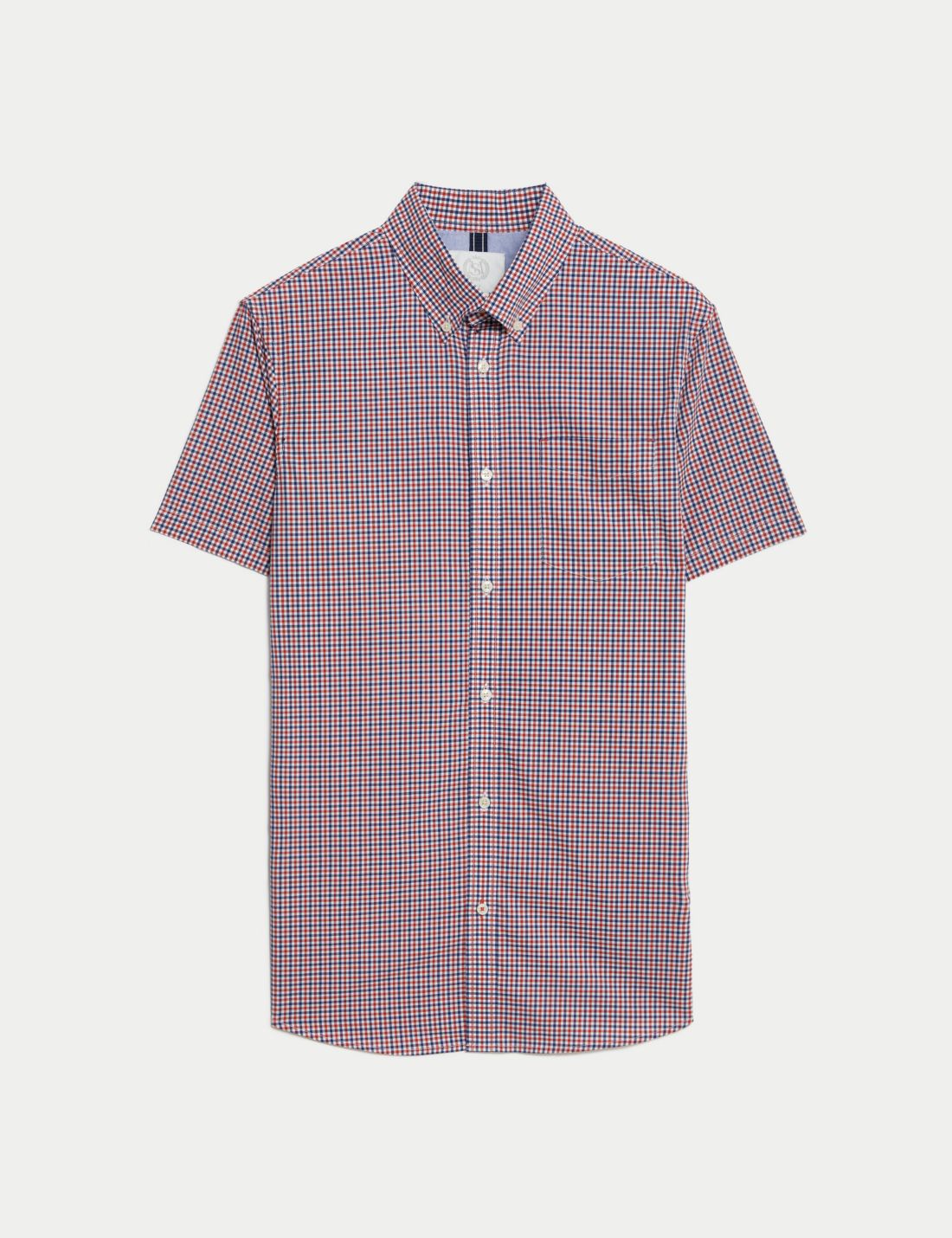 Regular Fit Kısa Kollu Oxford Gömlek