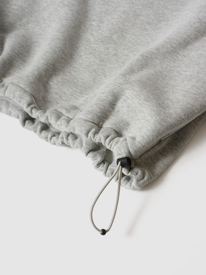 Gri Vintagesoft Oversized Gap Logo Yarım Fermuarlı Sweatshirt