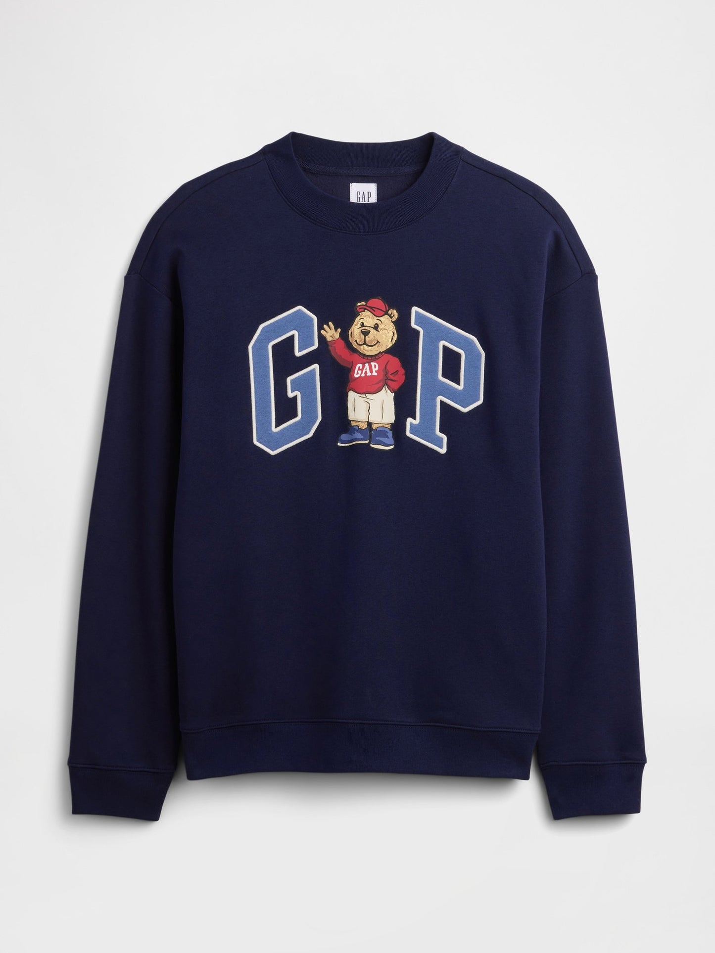Lacivert Relaxed Brannan Bear Gap Logo Sweatshirt