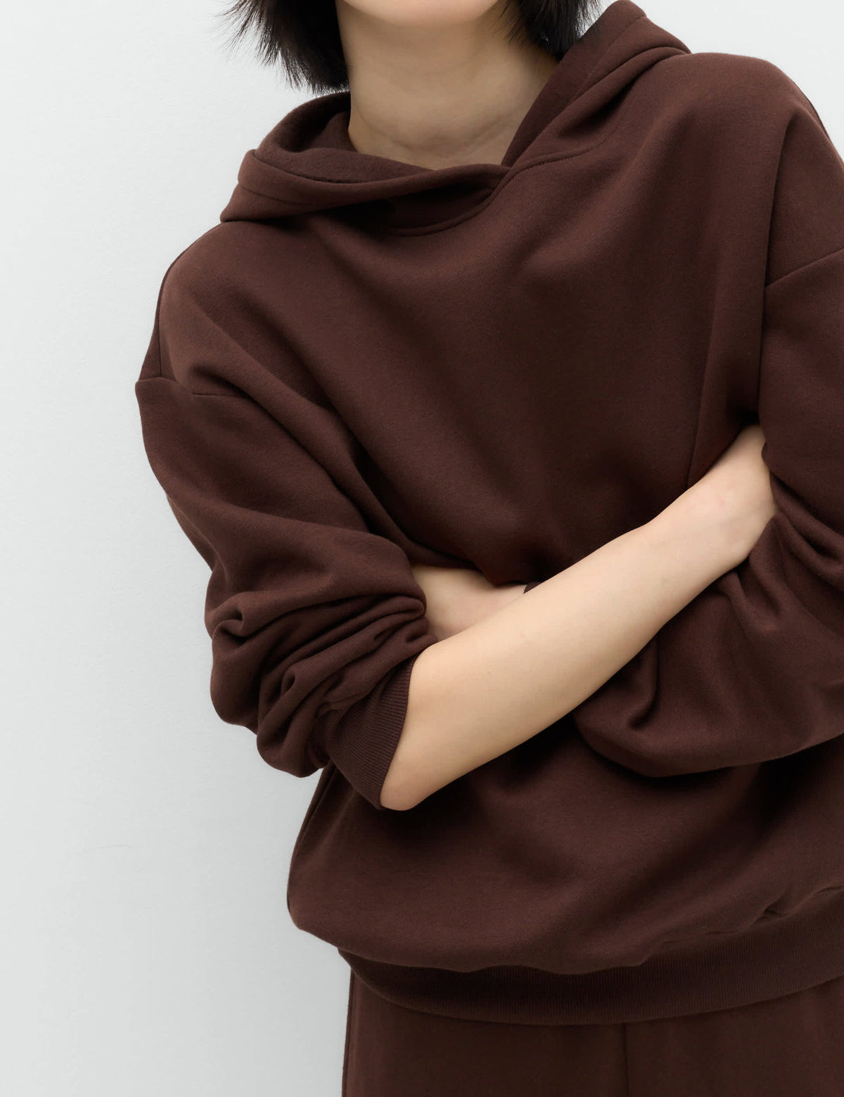 Pamuklu Kapüşonlu Sweatshirt