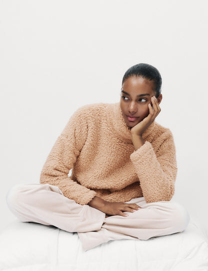 Yumuşak Teddy Sweatshirt
