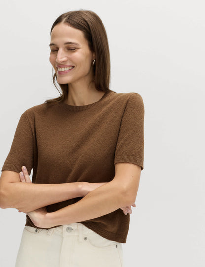 Pamuk Karışımlı Slim Fit Triko