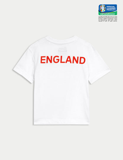 Saf Pamuklu Uefa Euro2024™ T-shirt (2-7 Yaş)